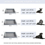 Orthopedic Washable Large Dog Bed for Senior Dog Comfy Sleep