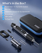 FNIRSI HS-03 Cordless Soldering Iron Kit, 2600mAh Battery, 3s Fast Heating