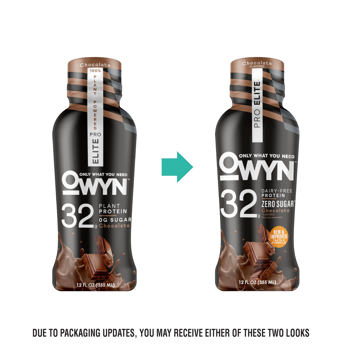 OWYN Only What You Need 32g Chocolate Flavored Protein Shake, 12 Ct