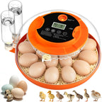 18 Egg Incubators for Hatching Eggs, Automatic Egg Turning and Humidity Control Incubator for Hatch Chicken Duck Quail Pigeon Pheasant Partridge Home