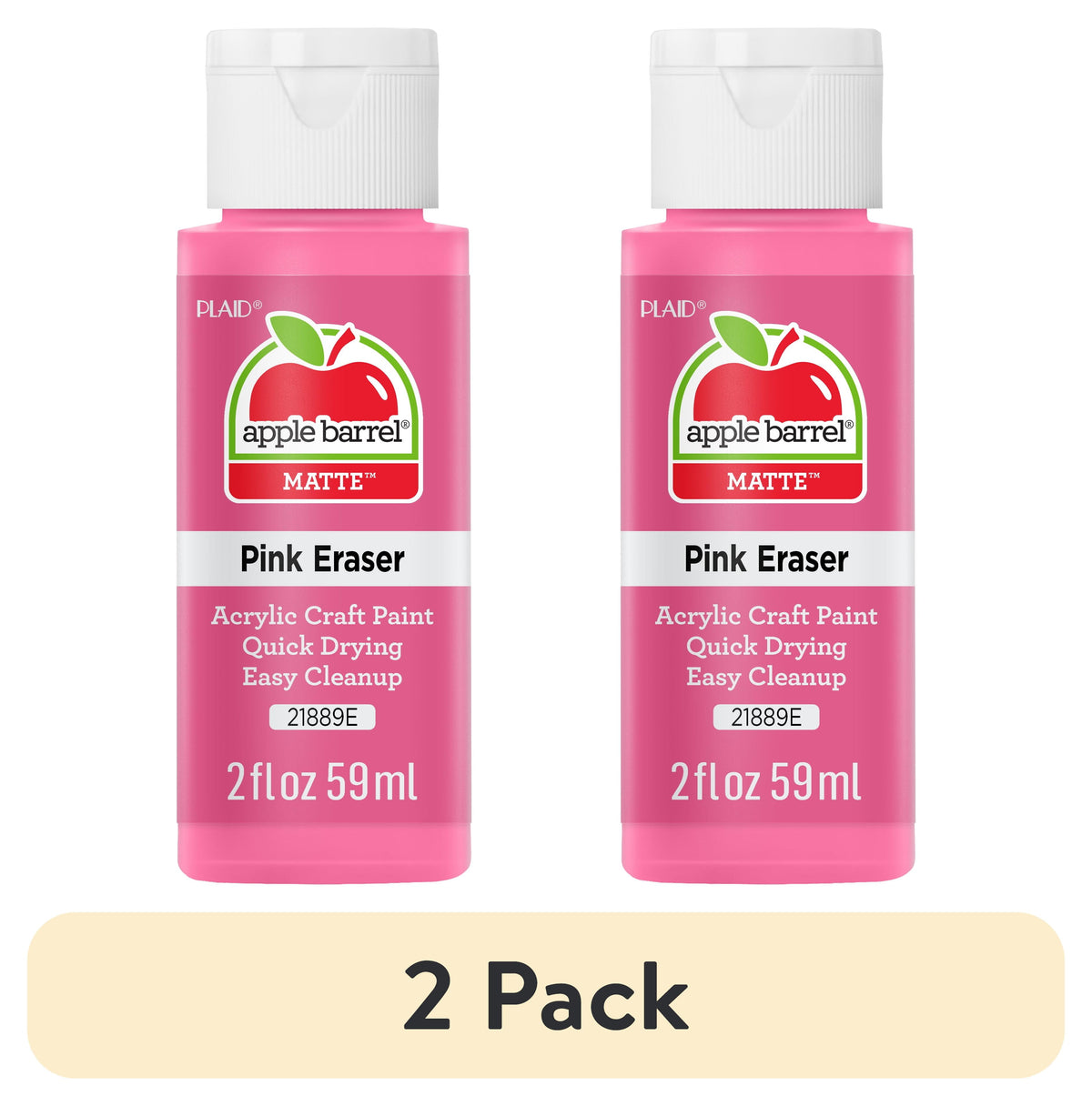 Apple Barrel Acrylic Craft Paint, Matte Finish, 2 fl oz