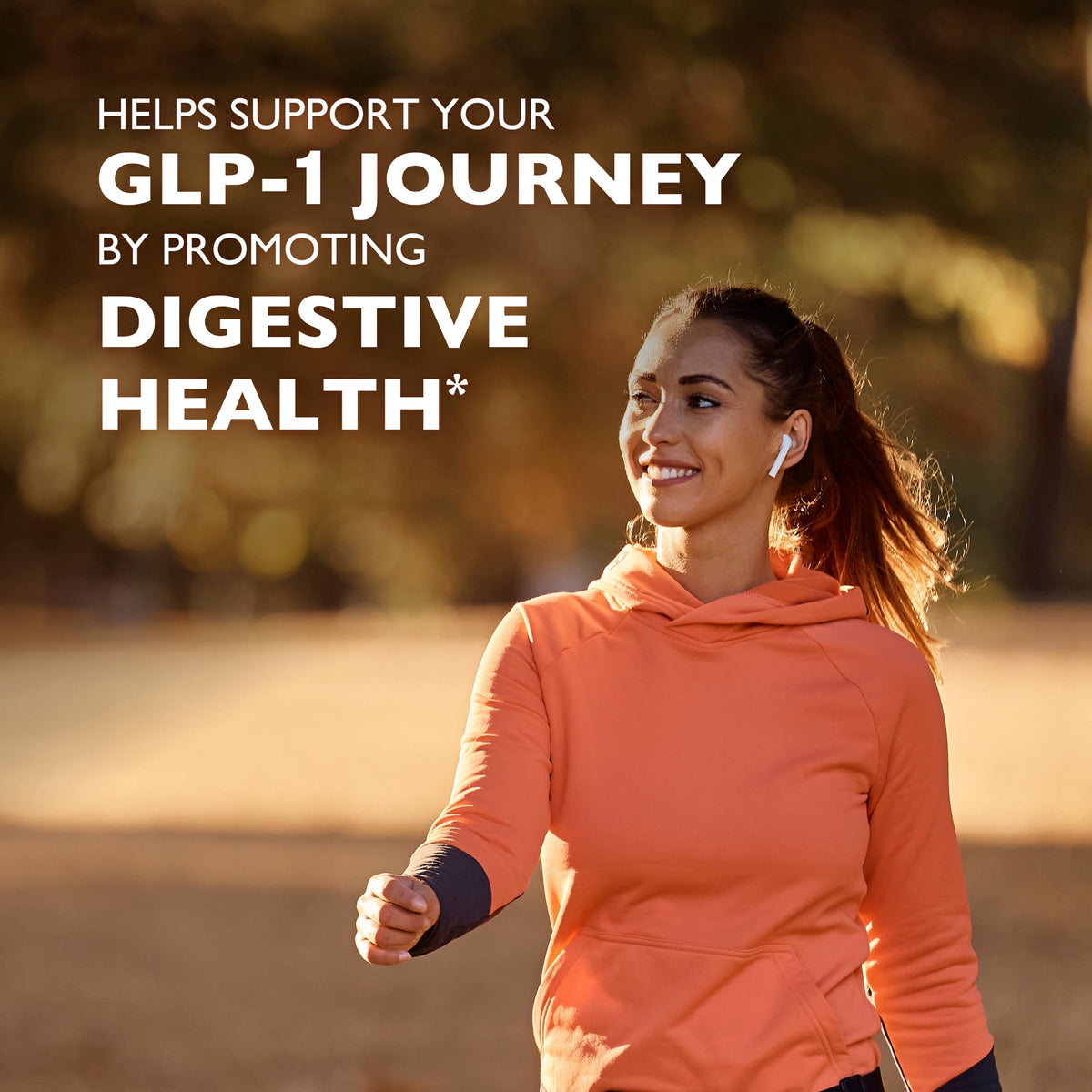 Metamucil GLP-1 Friendly Fiber Supplement, Sugar Free Fiber Powder, Orange, 180 Servings
