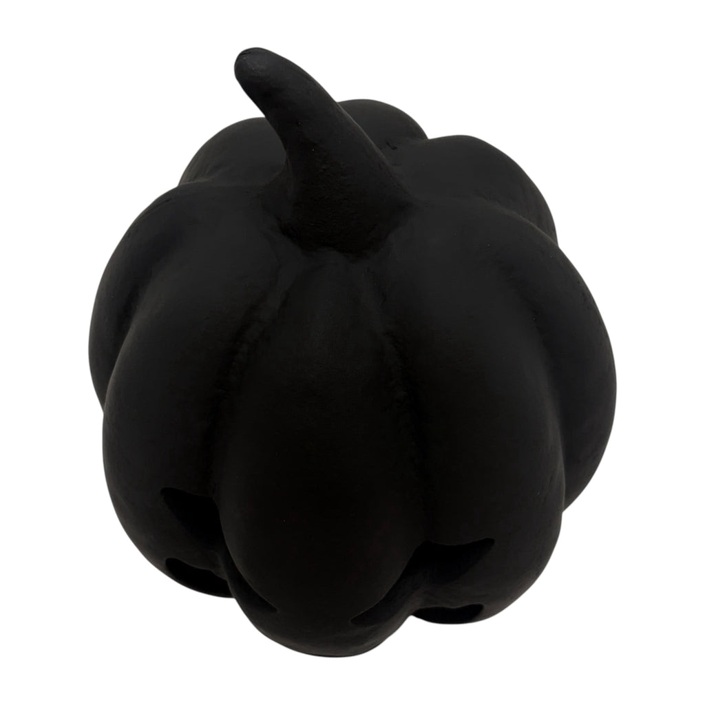 Paper Mache Jack-o'-Lantern Decoration, 8.3", Halloween by Way To Celebrate