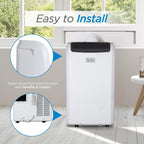 BLACK+DECKER Portable Air Conditioner 10,000 BTU for Rooms up to 450 Sq. Ft., White