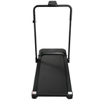 Foldable Under Desk Treadmill Walking Pad With Handle, 6.2 MPH, 2.5HP, 300 LBS Capacity