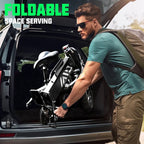 TST Foldable Electric Bike, 20in 4.0 Fat Tire, 48V 13Ah, 750W, Black - Buddy Pro