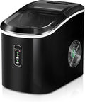EUHOMY Countertop Nugget Ice Maker, 40 Lbs/24H, 13.8in x 9.8in x 14.9in - IM017-N