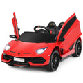 Licensed Lamborghini SVJ Kids Ride-On Car, 12V Battery Powered - Red, White, Black, Green Or Pink