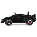 Licensed Lamborghini SVJ Kids Ride-On Car, 12V Battery Powered - Red, White, Black, Green Or Pink