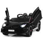 Licensed Lamborghini SVJ Kids Ride-On Car, 12V Battery Powered - Red, White, Black, Green Or Pink
