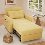 3-in-1 Adjustable Pull-Out Sleeper Sofa Bed With 330 Pounds Capacity