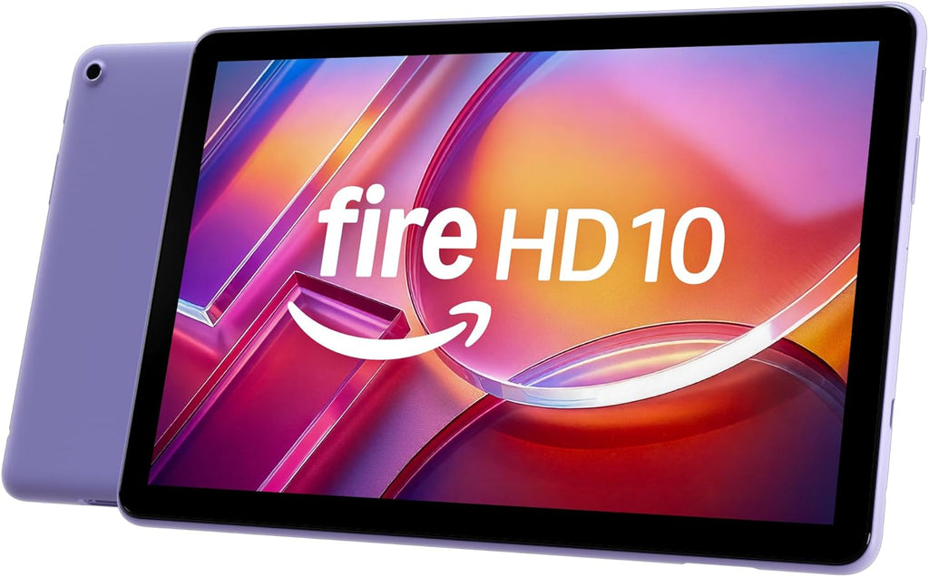Amazon Fire HD 10 Tablet 10.1in Full HD, 3 GB RAM, 64 GB, Lilac