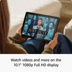 Amazon Fire HD 10 Tablet 10.1in Full HD, 3 GB RAM, 64 GB, Lilac