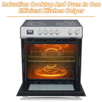 Front Control Electric Range - 5.0 cu. ft., 5 Elements, 240V, Stainless Steel