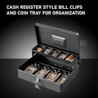 SentrySafe Deluxe Cash Box, DCB-12, Cash Safe