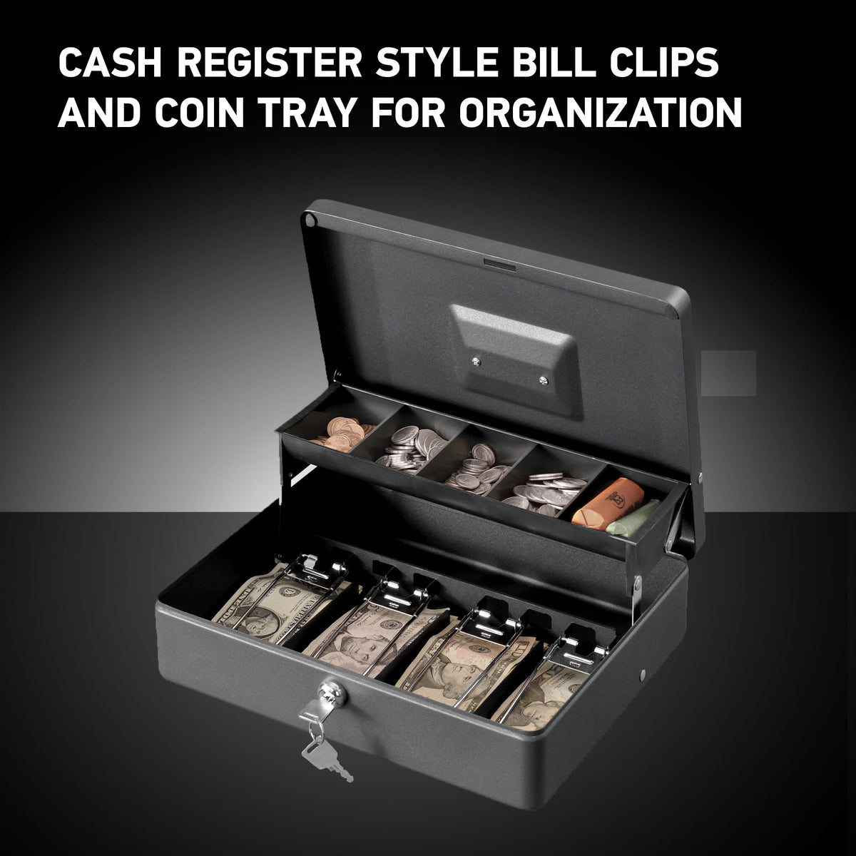 SentrySafe Deluxe Cash Box, DCB-12, Cash Safe