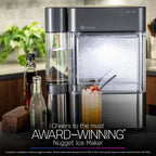 GE Profile Opal 2.0 Countertop Nugget Ice Maker With 0.75 Gallon Tank, 38 lbs/24 Hours, Stainless Steel