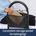 Medline Adjustable Bed Assist Bar for Seniors with Nylon Bag for Storage