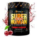 ALPHA LION Superhuman Burn – 2 in 1 Metabolism Booster Pre Workout and Thermogenic Fat Burner for Men – Appetite Suppressant and Weight Loss