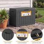 Bifanuo Package Delivery Box for Outside, 50 Gallon Parcel Drop Box