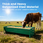 Goat Feeder Horse Trough Livestock Grain & Hay Feeder