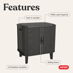 Keter Velo 30 Gallon Outdoor Storage Cabinet