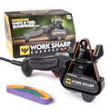 Work Sharp MK2 Electric Knife Sharpener & Replacement Belts – Adjustable 2-Speed Knife Sharpening System for Kitchen Knives, Pocket Knives, Scissors