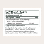 THORNE Curcumin Phytosome, 500 mg Sustained Release Curcumin, 120 Capsules