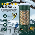 Metal Squirrel Proof Bird Feeder for Outdoors Hanging,Weight Activated,3 LB
