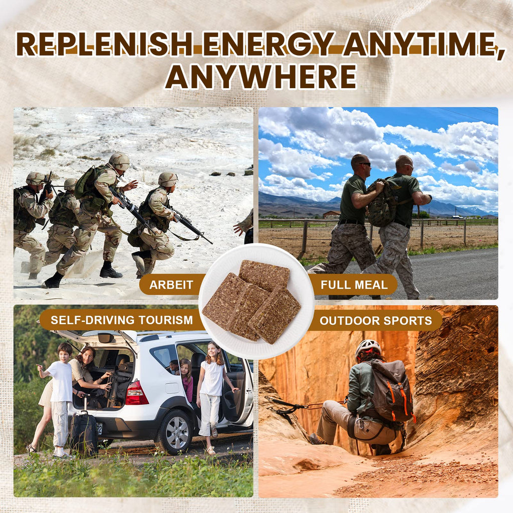 Emergency Food Supply, Mre Meals, 6840 Calorie Survival Food