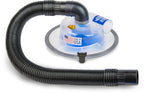 Dust Deputy Low-Pro Plus Cyclone Dust Separator – Engineered High Flow Wet/Dry Vacuum Kit – Fits Standard 5 Gallon Buckets – 2.5" Adapter & 3' Hose