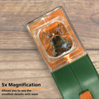 Carson BugView 5x Magnifier Quick-Release Bug Catching Tool