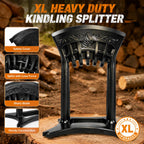 Kindling Splitter XL, Heavy Duty Wood Splitters for Firewood