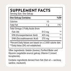 THORNE Super EPA, Omega-3 Fish Oil Supplement with EPA & DHA, 90 Softgels