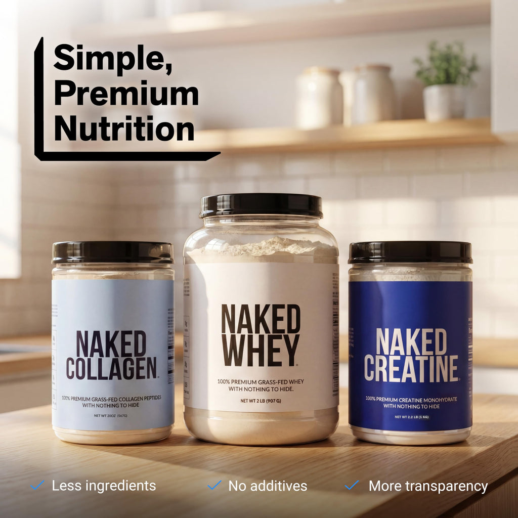 NAKED Pea - 5LB 100% Pea Protein Powder from North American Farms - Unflavored Vegan Pea Protein Isolate - NSF Certified, Plant Protein Powder, Easy