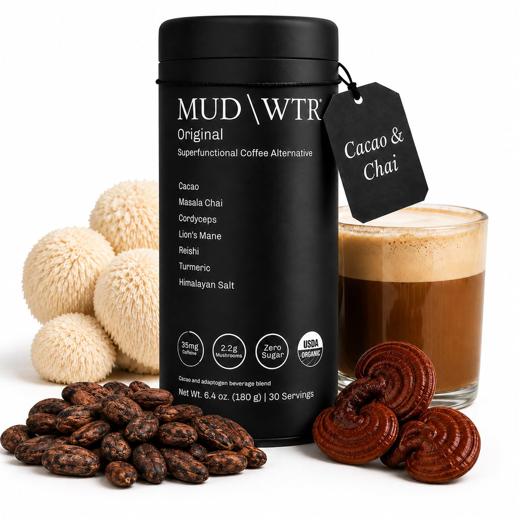 MUDWTR Original Mushroom Coffee Alternative, 30 Servings