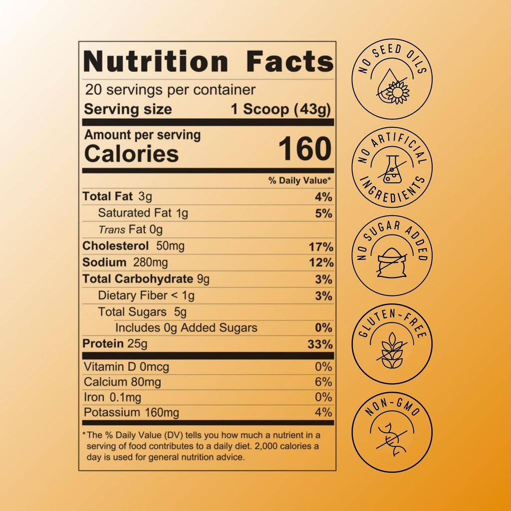 FlavCity All-in-One Protein Smoothie Powder, Vanilla, 20 Servings