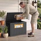 Bifanuo Package Delivery Box for Outside, 50 Gallon Parcel Drop Box
