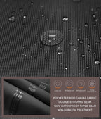ULTCOVER Waterproof Air Conditioner Cover 30W x 30D x 32H in, Black