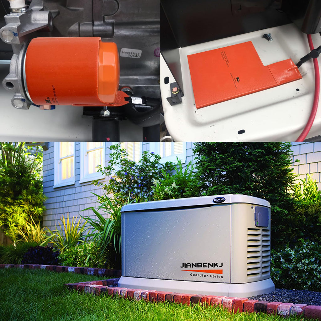 Cold Weather Kit for Generac- Battery Warmer Pad 7101 & Oil Heater Pad 7102