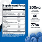 Nutricost Pre-Workout Complex Powder (Blue Raspberry) 60 Servings