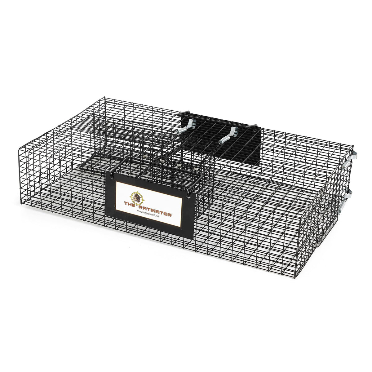 Rugged Ranch Ratinator Multi-Catch Live Rat and Mouse Trap Cage, 2 Door