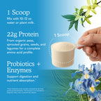 Garden of Life Raw Organic Protein Powder, Vegan, Vanilla, 20 Servings