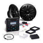 BOSS Audio Systems MCKGB450B.6 Marine Boat Stereo, 6.5 Inch Speakers (Pair)
