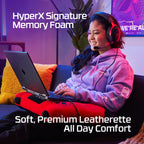 HyperX Cloud III – Wired Gaming Headset, PC, PS5, Xbox Series X|S, Angled 53mm Drivers, Spatial Audio, Memory Foam, Durable Frame, Ultra-Clear 10mm