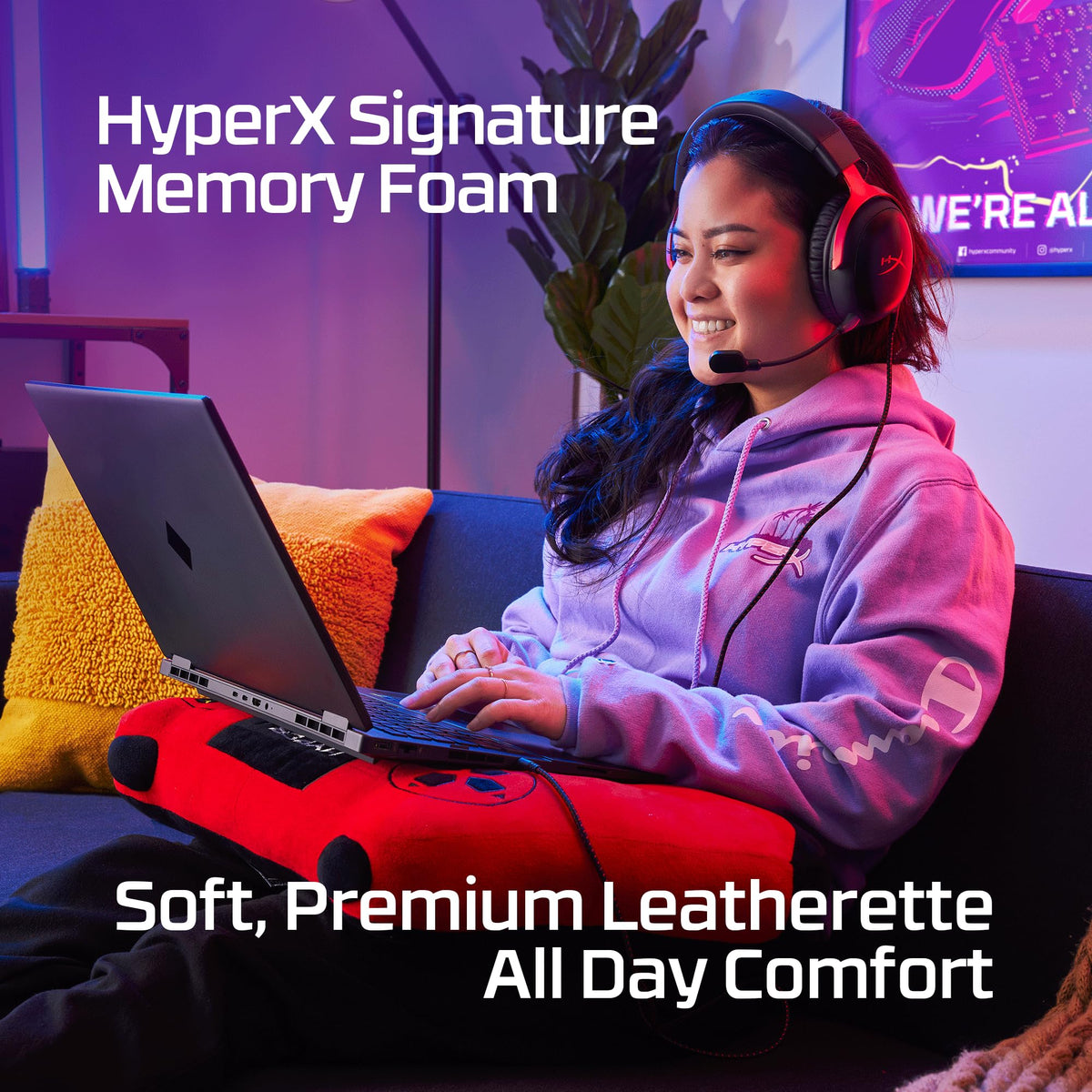 HyperX Cloud III – Wired Gaming Headset, PC, PS5, Xbox Series X|S, Angled 53mm Drivers, Spatial Audio, Memory Foam, Durable Frame, Ultra-Clear 10mm
