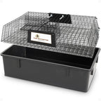 Rugged Ranch Ratinator Multi-Catch Live Rat and Mouse Trap Cage, 2 Door