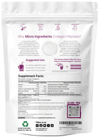 Micro Ingredients Multi Collagen Peptides Powder, 1lb (41 Servings)