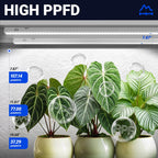 Barrina T5 Grow Light, 5000K White Full Spectrum LED Grow Light 2ft, 8 Pack
