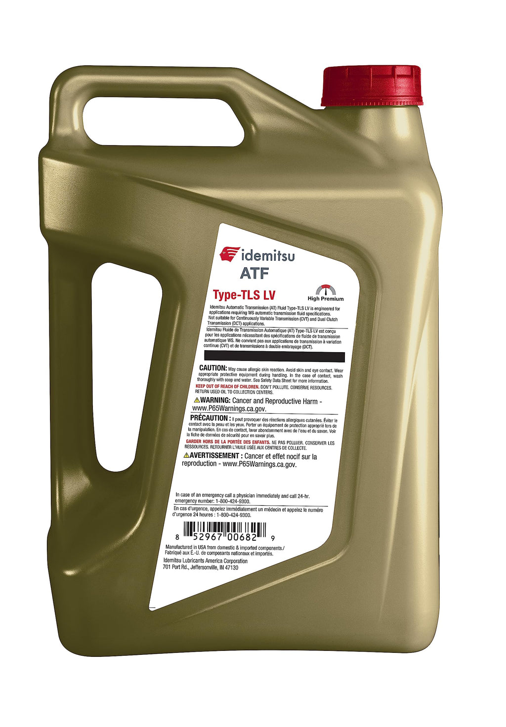 Idemitsu ATF Type TLS-LV (WS) Transmission Fluid – 5 Qt